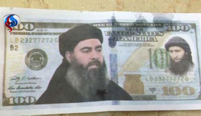 راز دلارهای منقش به عکس «البغدادی»