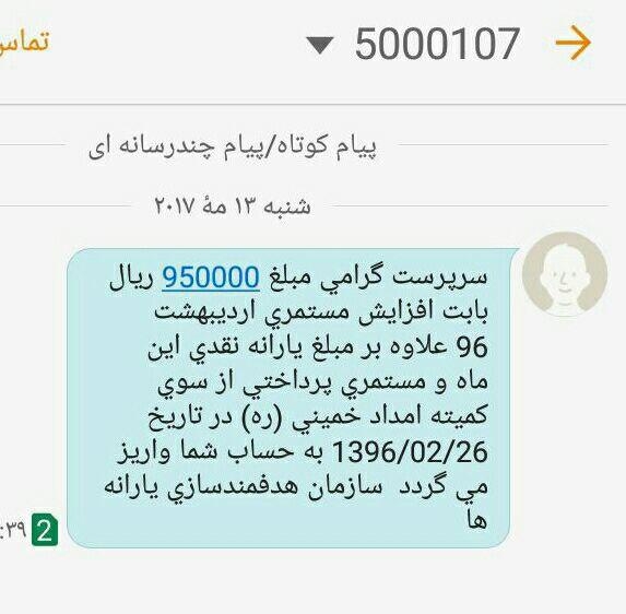 رفتارهای متعارض با ادعاهای متواتر دولتمردان مبنی بر صعوبت پرداخت یارانه توسط دولت و فقدان منابع لازم برای این امر است که جز اهداف تبلیغاتی هدف دیگری بر آن متصور نمی‌باشد و خواهشمند است شورای محترم نگهبان نسبت به واکنش جدی در قبال این رفتار خلاف قانون عنایت فرماید تا شاهد تکرار چنین رفتارهای ناپسندی نباشیم.