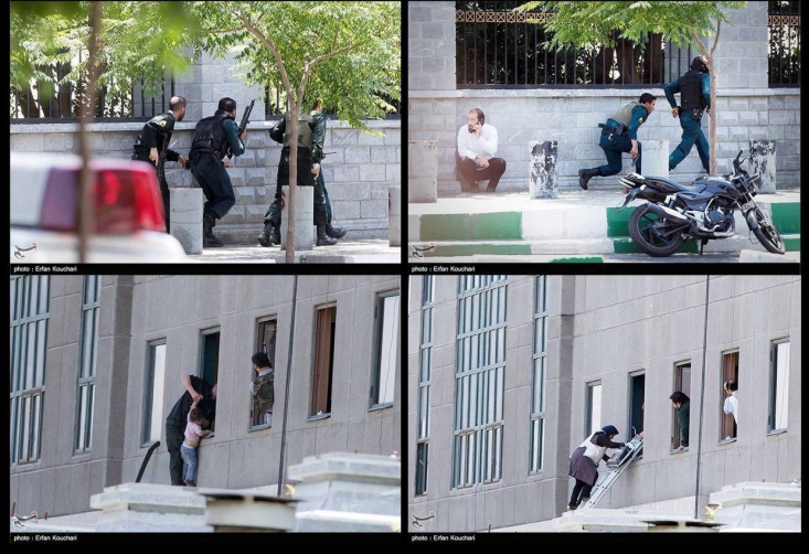 صبح امروز چند فرد مسلح با حضور در مجلس شورای اسلامی اقدام به تیراندازی کردند که موجب شهادت و زخمی شدن چند نفر شد. همچنین یک عامل انتحاری خود را در حرم امام خمینی (ره) منفجر کرد.


 


