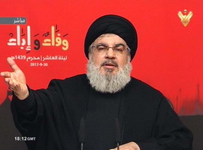 سید حسن نصرالله: آمریکا از جدایی کردستان عراق حمایت میکند/حزبالله امروز در قویترین موقعیت خود به سر میبرد/ بعد از شکست داعش توطئه تجزیه منطقه کلید خورد/عربستان قربانی تجزیه میشود دبیرکل کل حزب الله لبنان در سخنرانی شب عاشورای خود، گروههای لبنانی را به حل اختلافات از طریق گفتوگو و دوری از تشنج دعوت کرد.