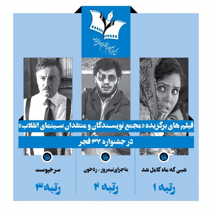 «شبی که ماه کامل شد»، «ماجرای نیمروز: رد خون» و «سرخپوست» آثار برتر «مجمع منتقدان سینمای انقلاب»/ جشنواره سیوهفتم؛ گذار از نسل قدیم و تثبیت فیلمسازان جوان جشنواره سیوهفتم فجر از حیث تعداد آثار قابل دفاع و مهم یکی از بهترین جشنوارههای چند سال اخیر بود. فیلمهایی که همگی توسط فیلمسازان جوانی ساخته شده بود که جشنواره سی و هفت تبدیل به مرحله تثبیت آنها به عنوان فیلمسازان اصلی سینمای ایران شد. فیلمسازانی مانند «نرگس ابیار»، «محمدحسین مهدویان»، «سعید روستایی»، «نیما جاویدی» و ... که حالا دیگر نه فیلمسازانی جوان و خوشاتیه، بلکه بعد از گذار سینمای ایران از نسل قدیم، چهرههای اصلی سینمای ایران به حساب میآیند و با تولیدات خود توانستهاند مرزهای تکنیکی و ساختاری سینمای ایران را گسترش دهند.