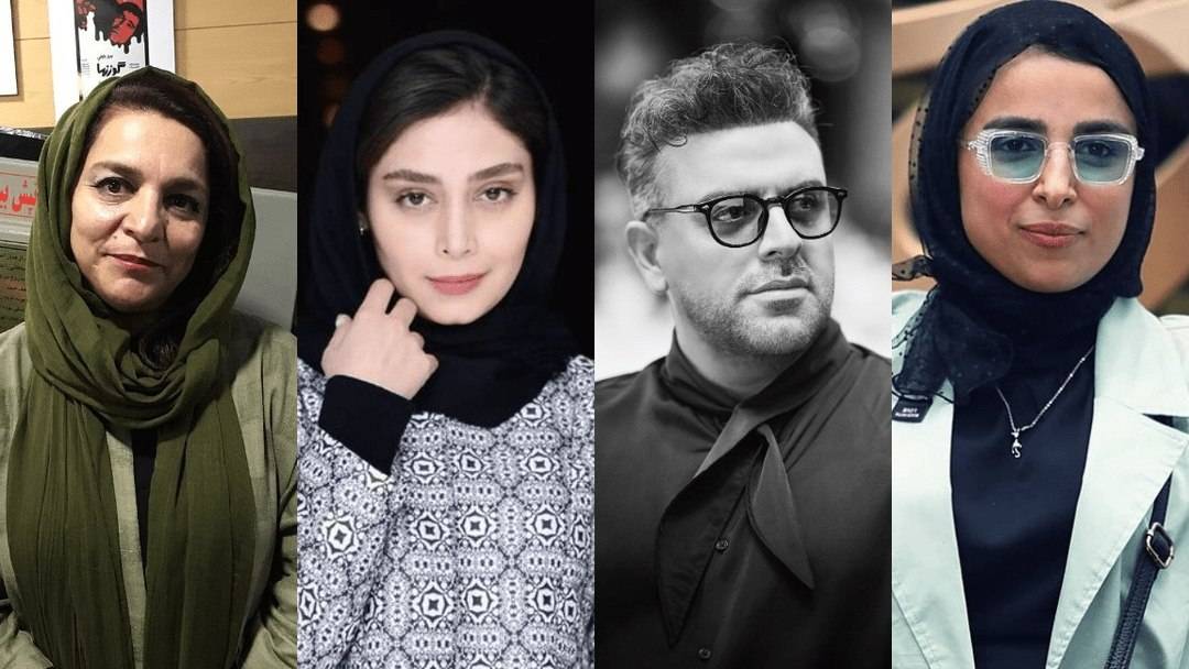کاسبی سلبریتی‌ها همچنان روی موج زن، زندگی، آزادی!
