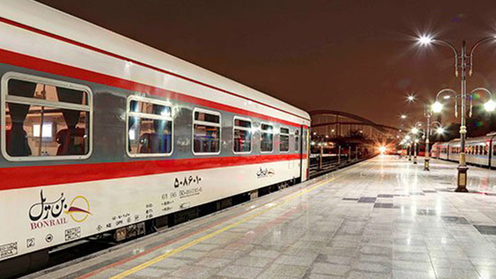 تصاویر قطار غزال تهران مشهد