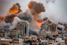 منابع خبری اعلام کردند که جنگنده های رژیم صهیونیستی به شکل گسترده در حال پرواز بر فراز مناطقی از غزه هستند.