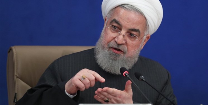 روحانی: امروز هم اقتصاد ما بهتر میچرخد هم سانتریفیوژها/ ما ایجادکننده برجام و حافظ برجام هستیم ولی آنها علیه ایران تحریم غیرقانونی وضع کردند! رئیسجمهور با بیان اینکه امروز هم اقتصاد ما بهتر میچرخد هم سانتریفیوژها، گفت: آنهایی که میگفتند صنعت هستهای از بین رفت دیدند وقتی اراده کنیم در عرض یک هفته در همه تولیداتمان چه کاری انجام میدهیم.