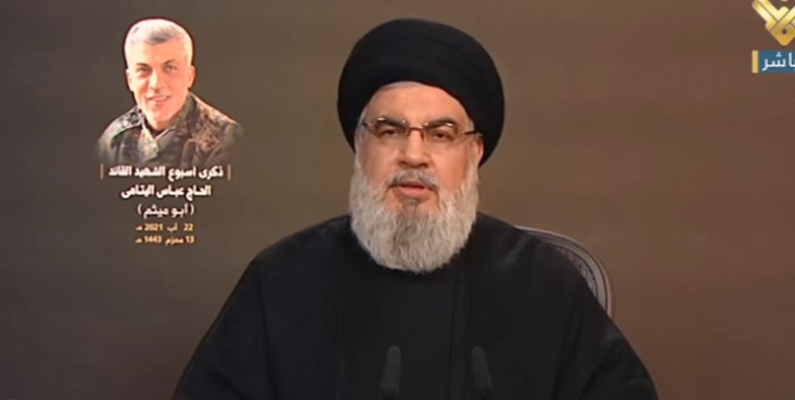 دبیر کل جنبش حزب الله لبنان بعد از ظهر یکشنبه در سخنرانی به مناسبت شهادت یکی از فرماندهان مقاومت، به مسائل داخلی این کشور و منطقه پرداخت و گفت که سفارت آمریکا، مدیر جنگ علیه مقاومت است.
