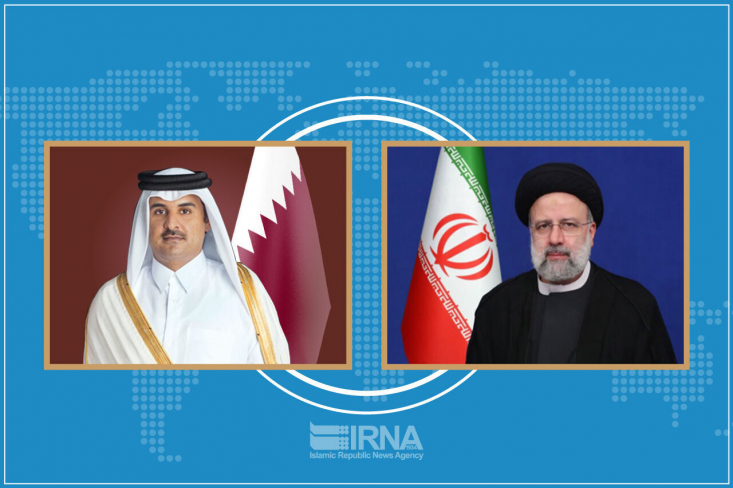 تقویت روابط دوجانبه محور رایزنی رئیسی و امیر قطر رئیس جمهوری اسلامی ایران و امیر قطر در تماسی تلفنی درباره تقویت روابط دوجانبه و برگزاری جام جهانی فوتبال در قطر بحث و گفت وگو کردند.