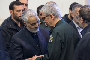 انتقام ترور سردار سلیمانی از دستورکار جوانان جهان اسلام خارج نخواهد شد/ نام شهید سلیمانی اسم رمز اعتماد به نفس و غلبه بر دشمن است رئیس ستادکل نیروهای مسلح نوشت: انتقام از آمران و مباشران و عاملان ترور سردار سلیمانی، هرگز از دستورکار جوانان جهان اسلام و بلکه ارادتمندان او در اقصی نقاط عالم خارج نخواهد شد.