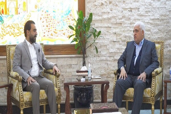 رئیس پارلمان عراق با فالح الفیاض رئیس سازمان حشد شعبی عراق دیدار و گفتگو کرد.
