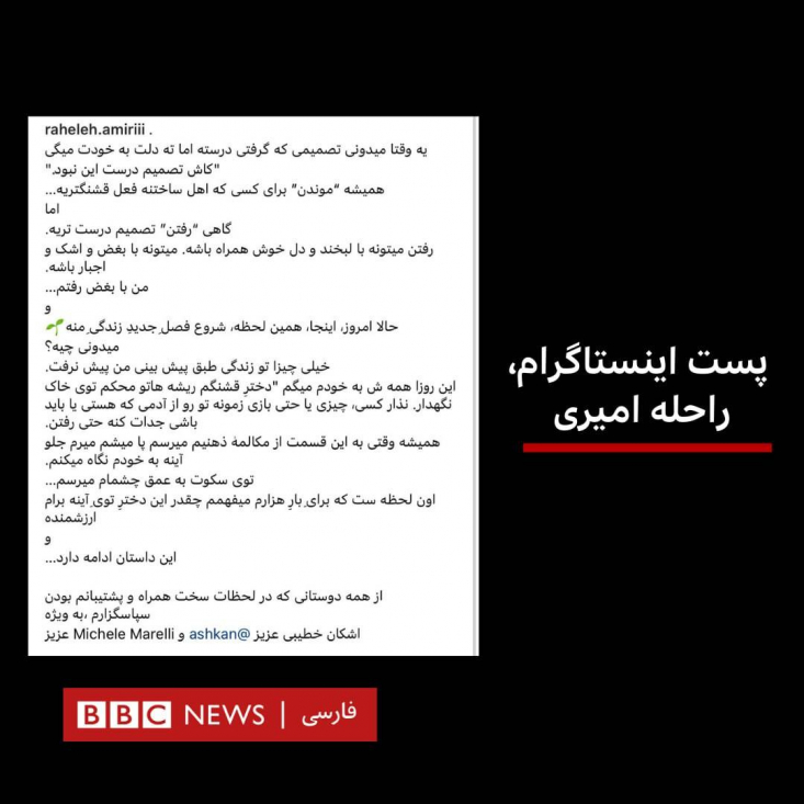 راحله امیری یکی از اغتشاشگرانی بود که توانست به هدف غایی خود یعنی گرفتن ویزای یک کشور اروپایی برسد. مطالعه پروند او اما باعث لو رفتن یکی از استراتژی‌های اصلی عناصر داخلی ضدانقلاب می‌شود.