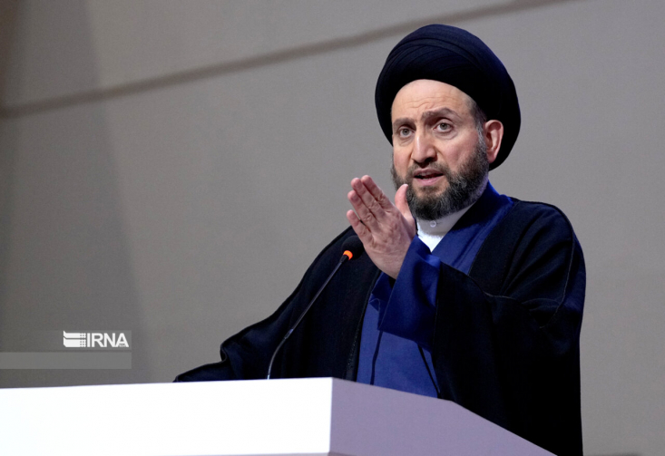 رهبر جریان حکمت ملی عراق در سخنانی در جریان خطبه‌های نماز عید سعید فطر در بغداد، رژیم صهیونیستی را عامل بی‌ثبانی منطقه و دوری آن از صلح دانست و از سکوت جامعه جهانی در قبال جنایات آن انتقاد کرد.

