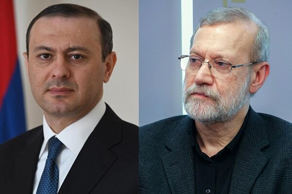  «آرمن گریگوریان» دبیر شورای امنیت ارمنستان با علی لاریجانی دبیر شورای عالی امنیت ملی پیرامون مسائل فی‌مابین دو کشور گفتگو کرد.