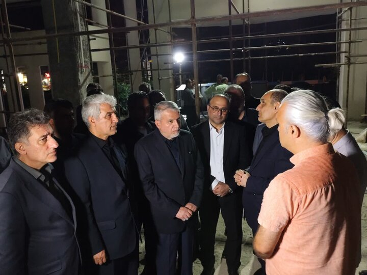 وزیر میراث فرهنگی، گردشگری و صنایع‌دستی از یک پروژه گردشگری در چابکسر بازدید کرد.