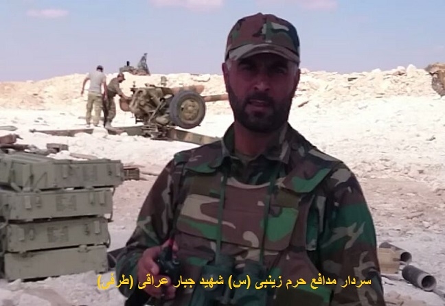 بعد از چند روز قطعی شد که شهید جبار عراقی شهید شدند و جنازه ایشان دست داعش نیست؛اما در وسط بیابان در این ۱۰ روز مانده و در تیررس داعش است و کسی نمی تواند نزدیک شود. تا اینکه چند نفر از دوستانش شبانگاه می روند و جنازه جبار را سینه خیر به عقب می آورند 