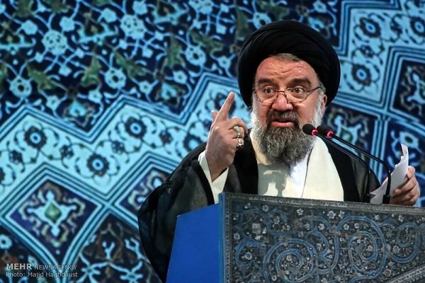 امام جمعه موقت تهران گفت: سازمان های بین المللی قابل اعتماد نیستند، دبیر اجرایی FATF به صراحت گفت که هیچ تضمینی نیست که ایران از لیست سیاه آن سازمان خارج شود