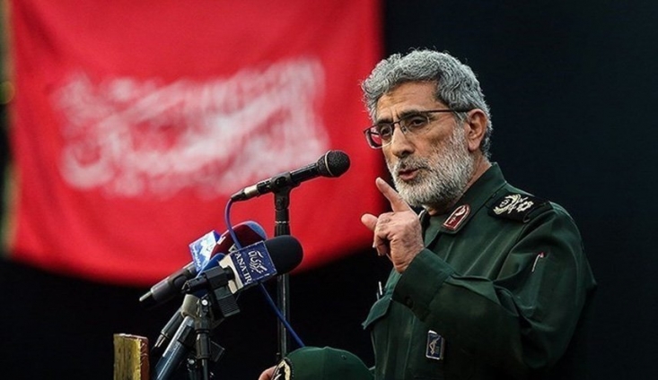 همچون سردار سلیمانی در کنار مقاومت فلسطین خواهیم ماند فرمانده نیروی قدس سپاه تاکید کرد: همچون سردار بزرگوار شهید سلیمانی در کنار مقاومت فلسطین و همه نیروهای مجاهد باقی مانده و همواره در مسیر تقویت محور مقاومت گام بر می داریم.