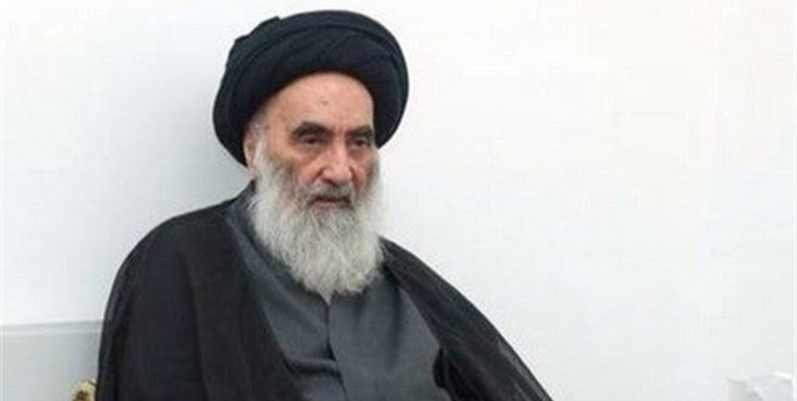 آیت الله سیستانی: مؤمنان و تمام خیرین جهان در این شرایط دشوار با مردم لبنان همدردی کنند آیتالله سید علی سیستانی مرجعیت عالی شیعیان در عراق، در بیانیهای به انفجار بندر بیروت پرداخت و خواستار کمک به مردم لبنان شد.